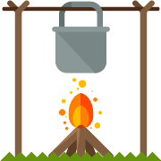 Pot On Fire PNG Icon