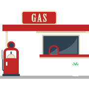 Gas Station PNG Icon