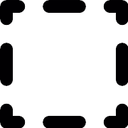 Line Square PNG Icon