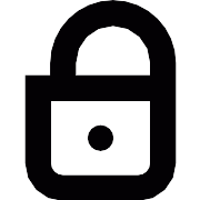 Locked Padlock PNG Icon