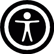 Stick Man With Open Arms PNG Icon