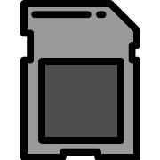 Memory Card PNG Icon