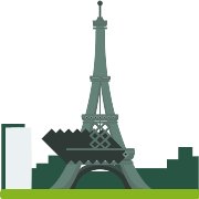 Eiffel Tower PNG Icon