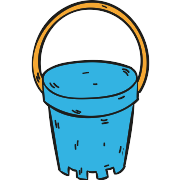 Sand Bucket PNG Icon