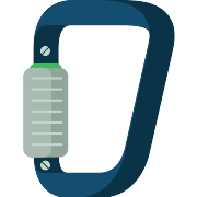Carabiner PNG Icon