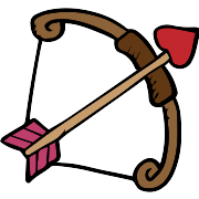 Bow And Arrow PNG Icon